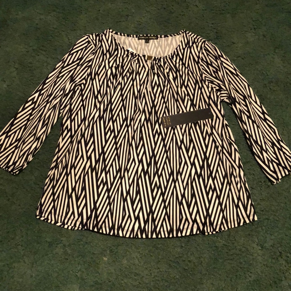 NWT Always Indigo Women’s Blouse